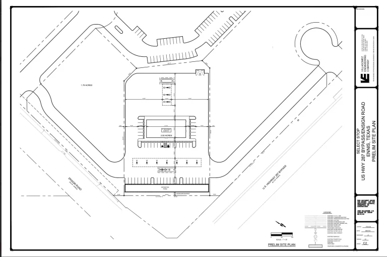 Valero Site Plan