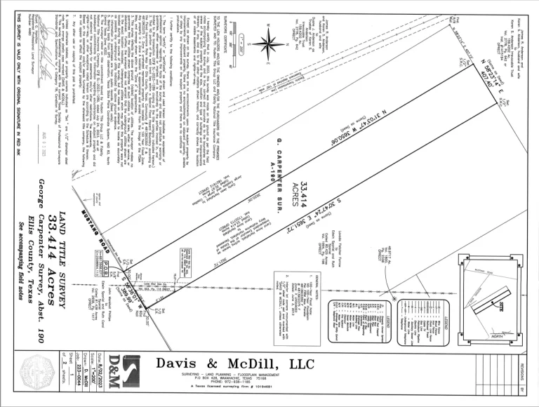 ±33.4 Acres Mustang Rd, Waxahachie, TX 1