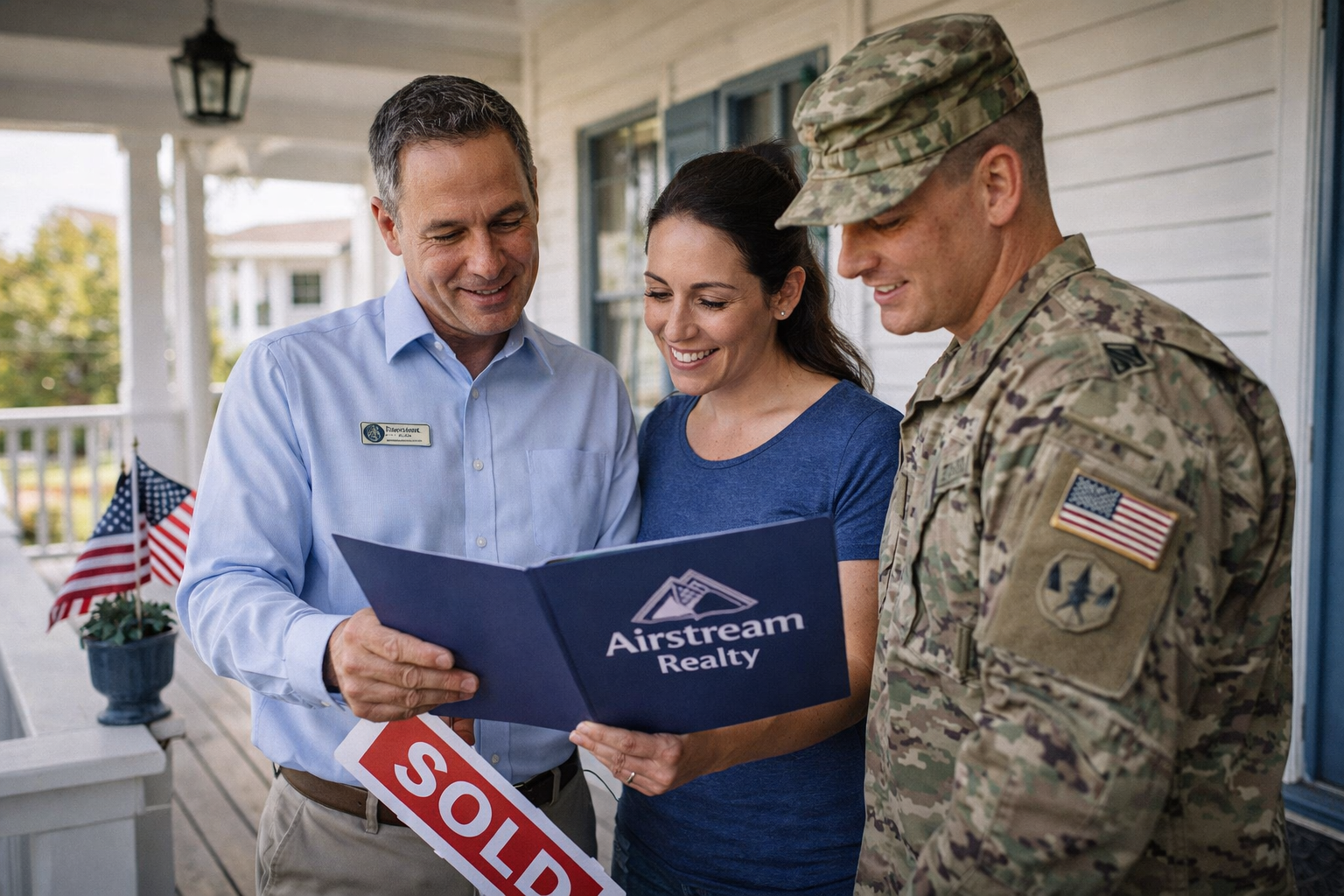 military home buying Texas
