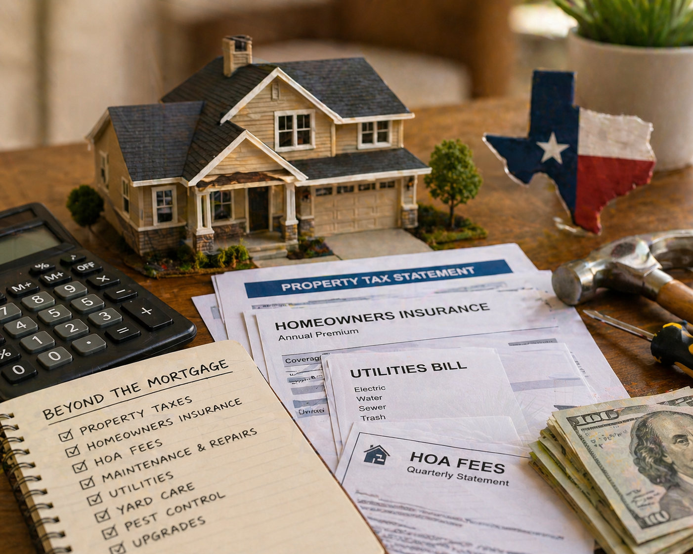 cost of owning a home Texas