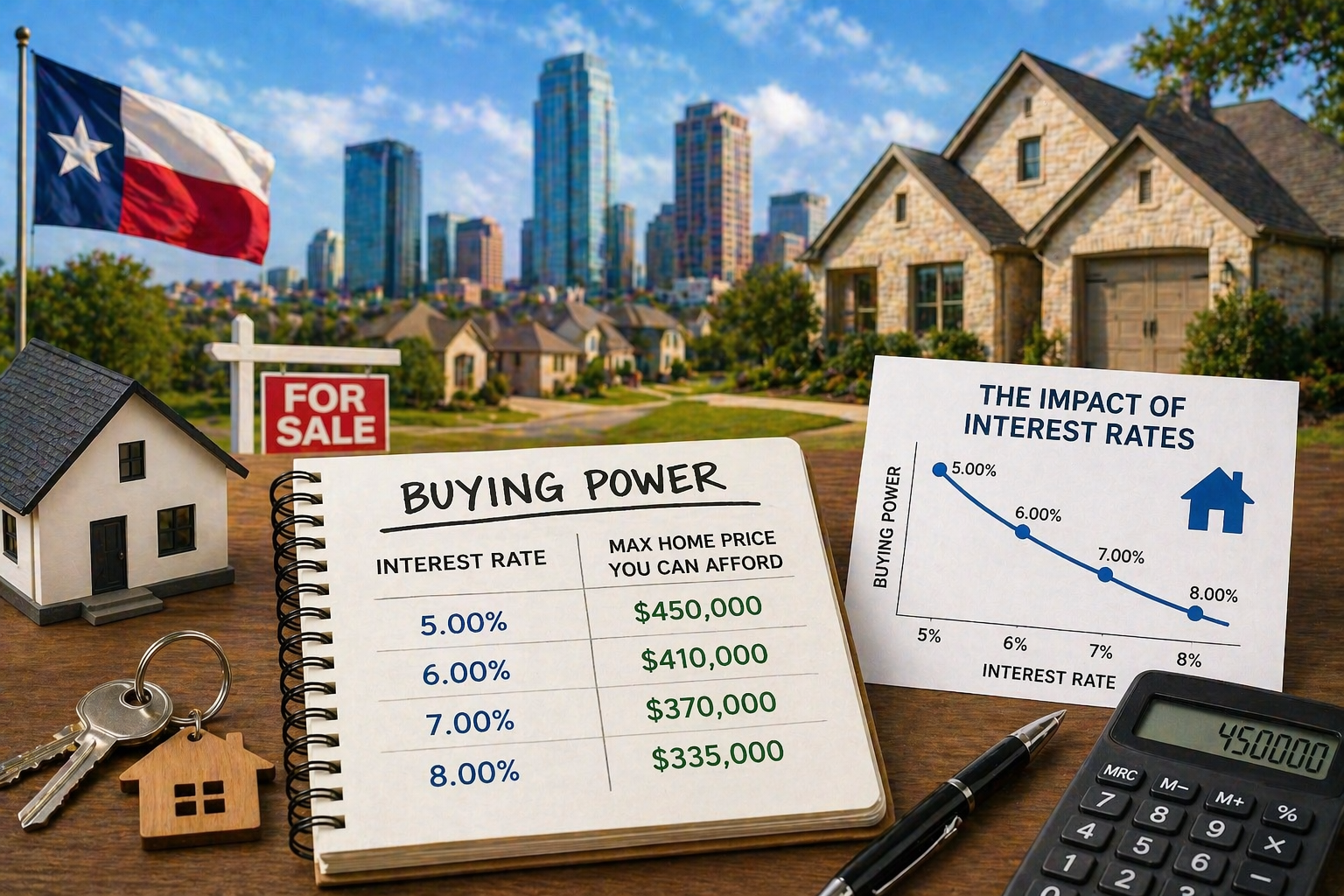 interest rates real estate Texas