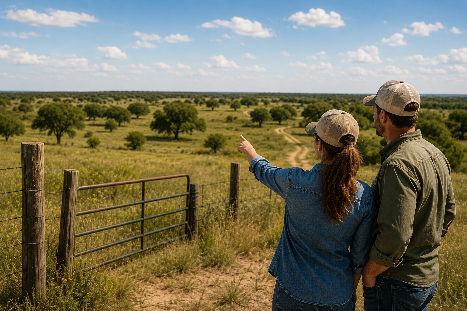 buying rural land Texas