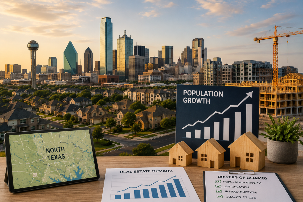 population growth North Texas real estate