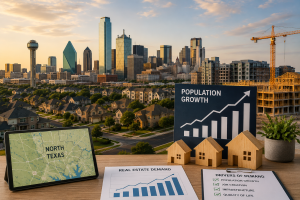 population growth North Texas real estate
