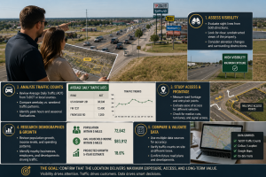 traffic counts commercial land Texas