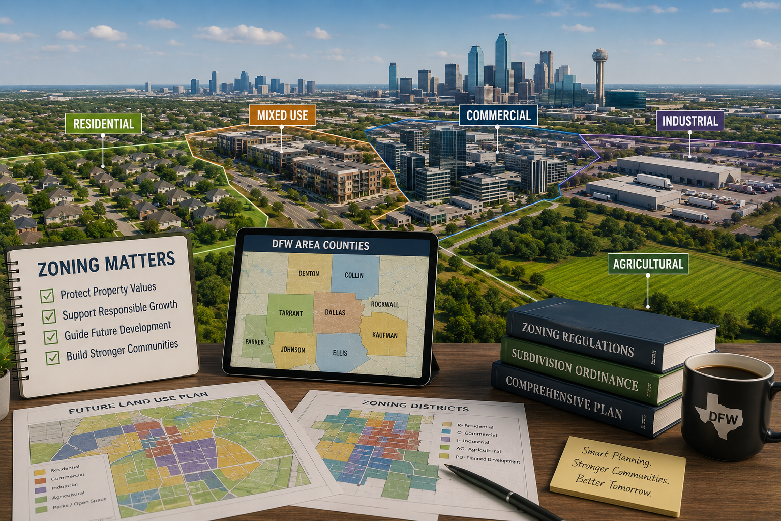 land use Texas, zoning North Texas