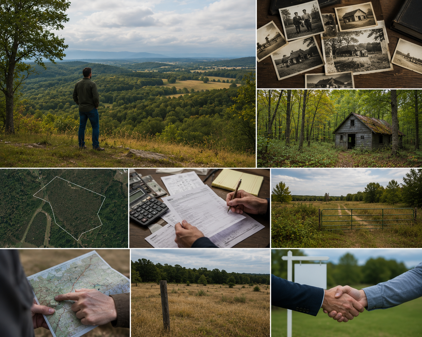 selling inherited land texas